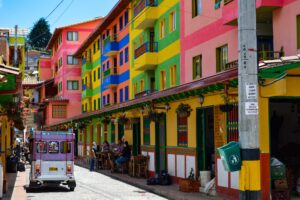 Colombia Colorful streets of Guatape