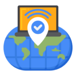 digital nomad icon