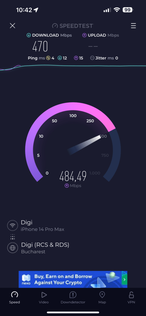 speedtest upload speed