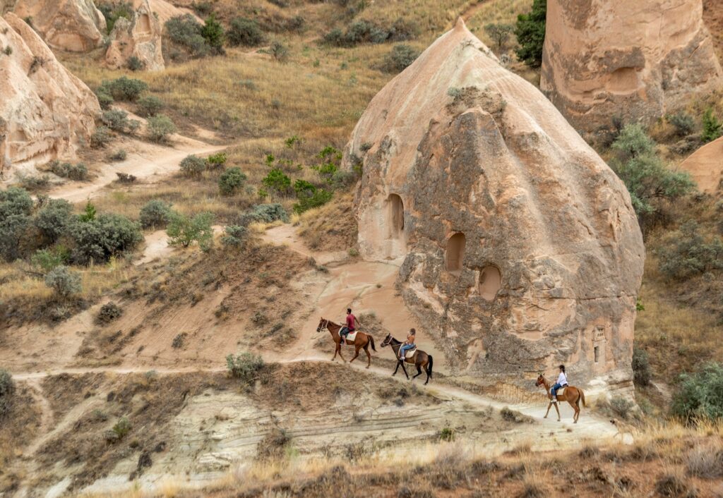 Horse riding cappadocia turkey