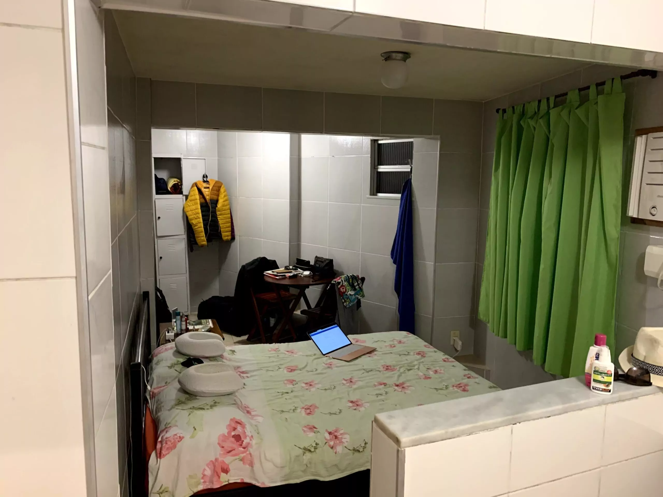 room in favela in brazil