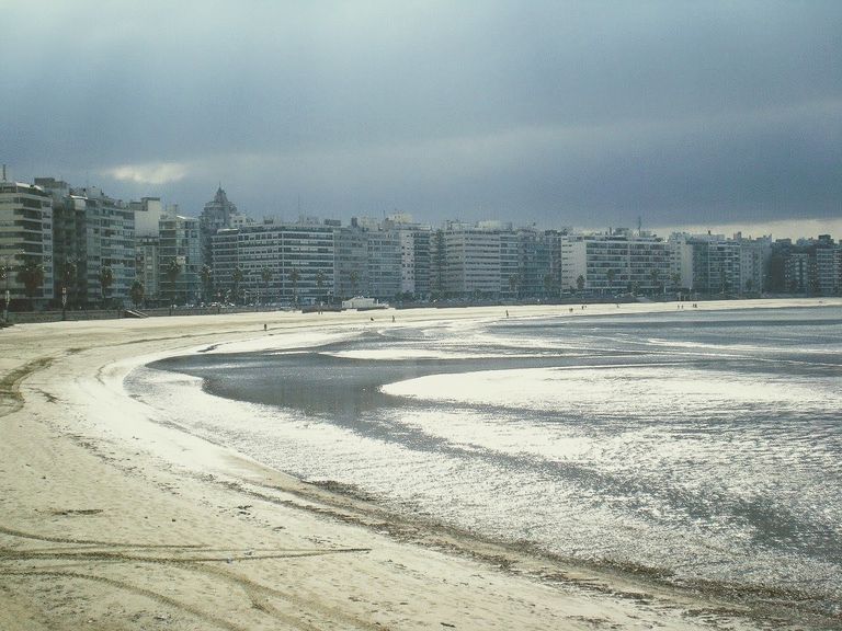 Plajă în Montevideo